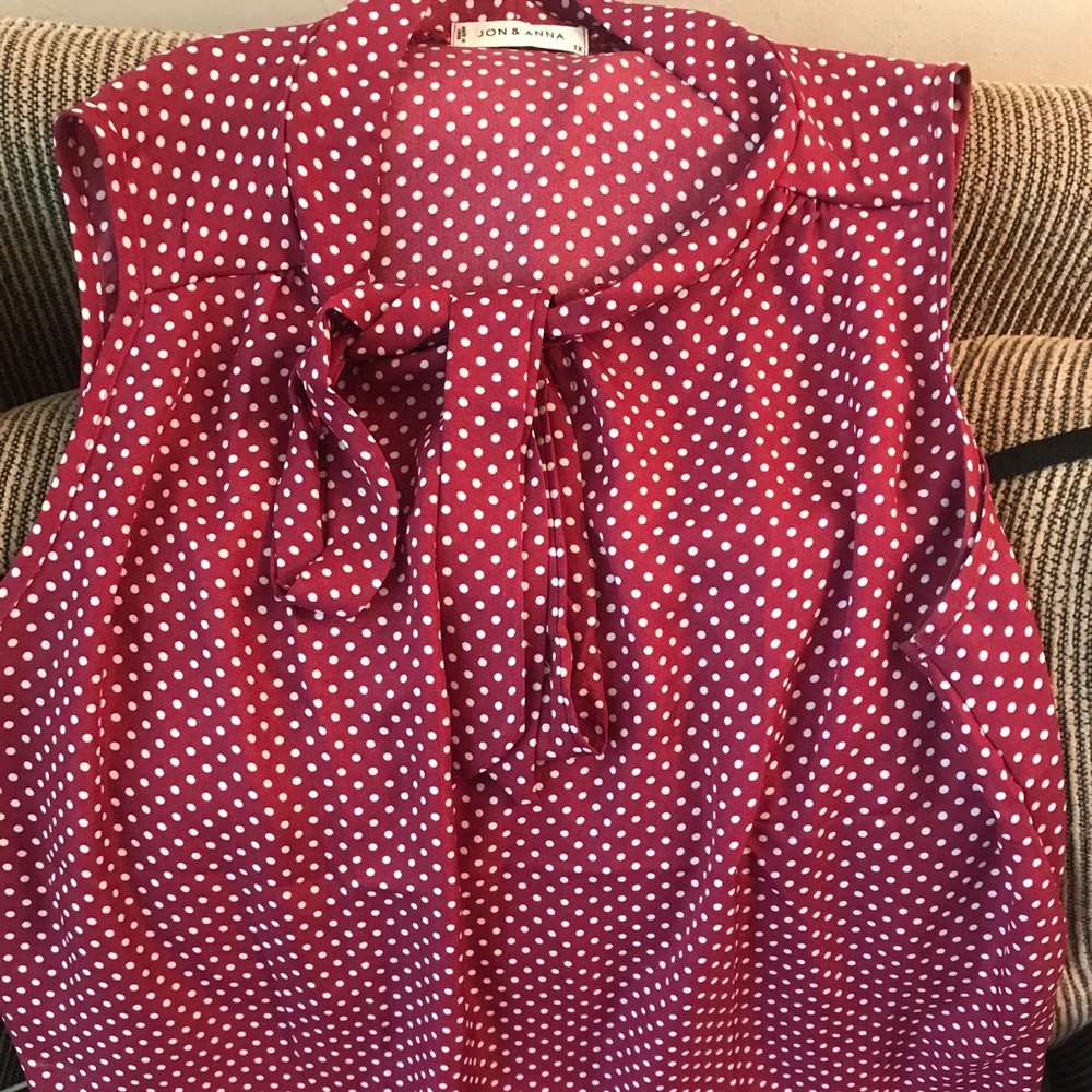 Polka Dot Blouse